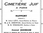 La question du cimetière juif à Paris